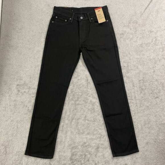 NEW Levis  511 Slim Fit  Men's W30 L30 Black Jeans 99% Cotton Elastane - Picture 2 of 10
